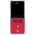 NBA Portland Trail Blazers Standard - Red Galaxy Z Flip6 Clear Case