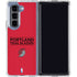 NBA Portland Trail Blazers Standard - Red Galaxy Z Fold5 5G Clear Case