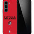 NBA Portland Trail Blazers Standard - Red Galaxy Z Fold5 5G Skin