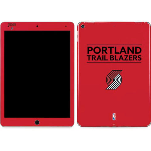 NBA Portland Trail Blazers Standard - Red iPad Skins