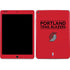 NBA Portland Trail Blazers Standard - Red iPad Skins