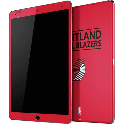 NBA Portland Trail Blazers Standard - Red iPad Skins