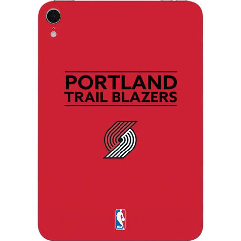 NBA Portland Trail Blazers Standard - Red Apple iPad Mini Skin