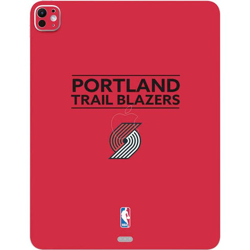 NBA Portland Trail Blazers Standard - Red iPad Pro 13in M4 (2024) Skin