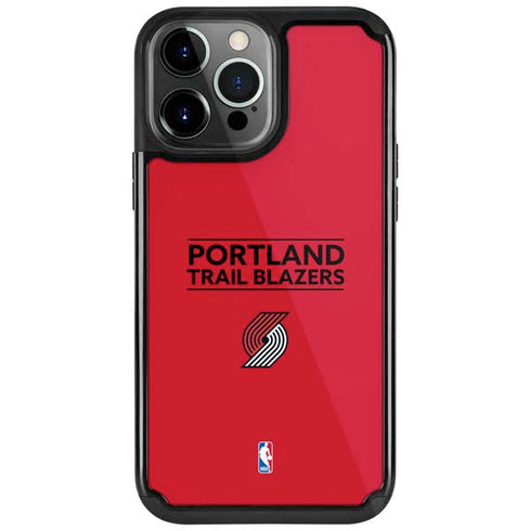 NBA Portland Trail Blazers Standard - Red iPhone Cases