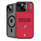 NBA Portland Trail Blazers Standard - Red iPhone 15 Kickstand Case