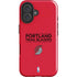 NBA Portland Trail Blazers Standard - Red iPhone 16 Plus Impact Case