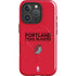 NBA Portland Trail Blazers Standard - Red iPhone 16 Pro Magsafe Impact Case