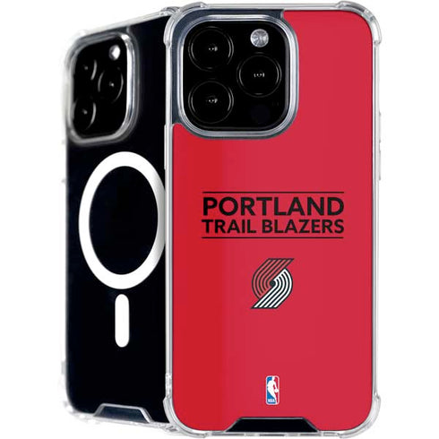 NBA Portland Trail Blazers Standard - Red iPhone 16 Pro Max MagSafe Case