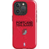 NBA Portland Trail Blazers Standard - Red iPhone 16 Pro Max Magsafe Impact Case