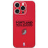 NBA Portland Trail Blazers Standard - Red iPhone 16 Pro Skin
