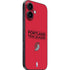 NBA Portland Trail Blazers Standard - Red iPhone 16 Skin