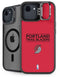 NBA Portland Trail Blazers Standard - Red iPhone 16e Kickstand Case
