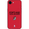 NBA Portland Trail Blazers Standard - Red iPhone 16e Skin