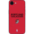 NBA Portland Trail Blazers Standard - Red iPhone 16e Skin