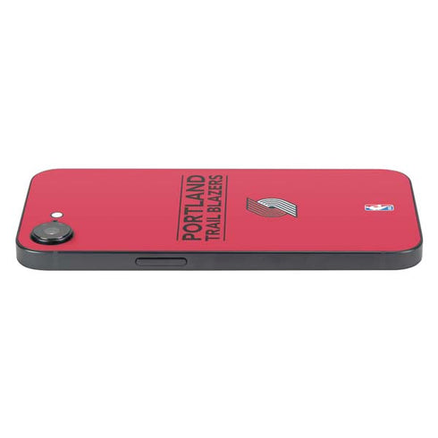 NBA Portland Trail Blazers Standard - Red iPhone 16e Skin