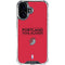 NBA Portland Trail Blazers Standard - Red iPhone 17 Clear Case