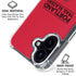 NBA Portland Trail Blazers Standard - Red iPhone 17 Clear Case