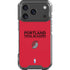 NBA Portland Trail Blazers Standard - Red iPhone 18 Pro Clear Case