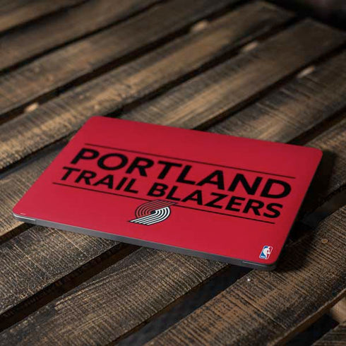 NBA Portland Trail Blazers Standard - Red Apple MacBook Air Skin
