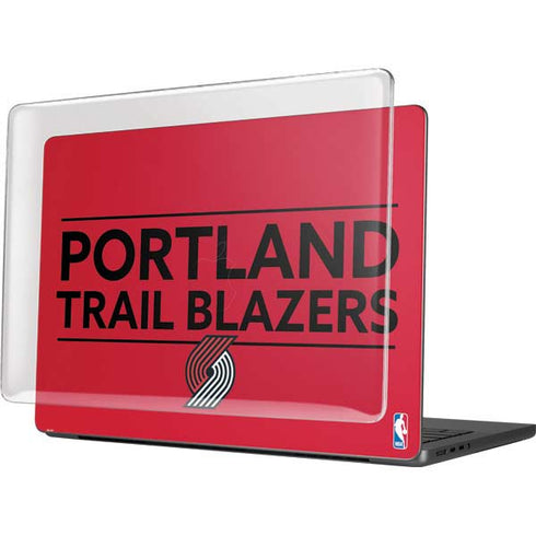 NBA Portland Trail Blazers Standard - Red MacBook Pro 14in (2021-24) Case plus Skin