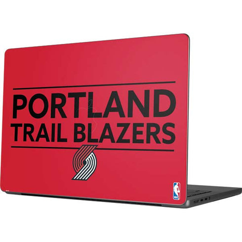 NBA Portland Trail Blazers Standard - Red Apple MacBook Pro 14-inch Skin