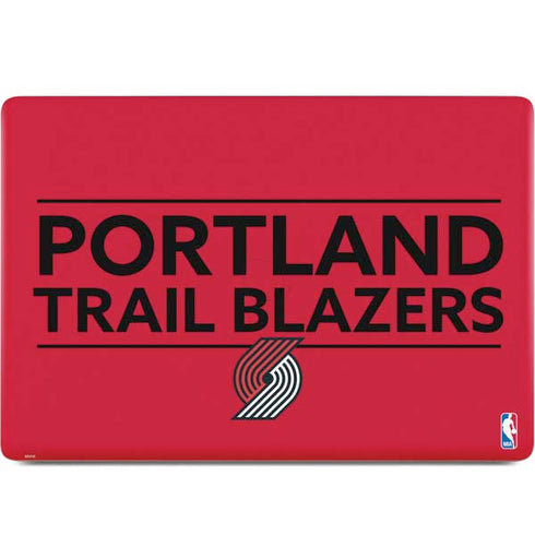 NBA Portland Trail Blazers Standard - Red MacBook Skins
