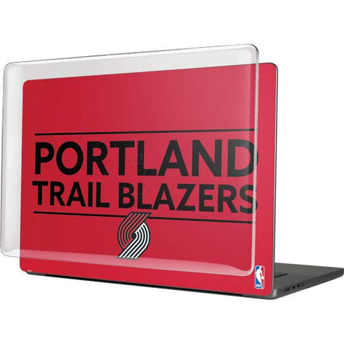 NBA Portland Trail Blazers Standard - Red MacBook Cases