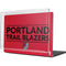 NBA Portland Trail Blazers Standard - Red MacBook Cases