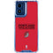 NBA Portland Trail Blazers Standard - Red Moto G 5G (2024) Clear Case