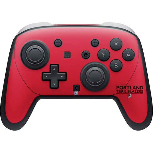 NBA Portland Trail Blazers Standard - Red Nintendo Skins