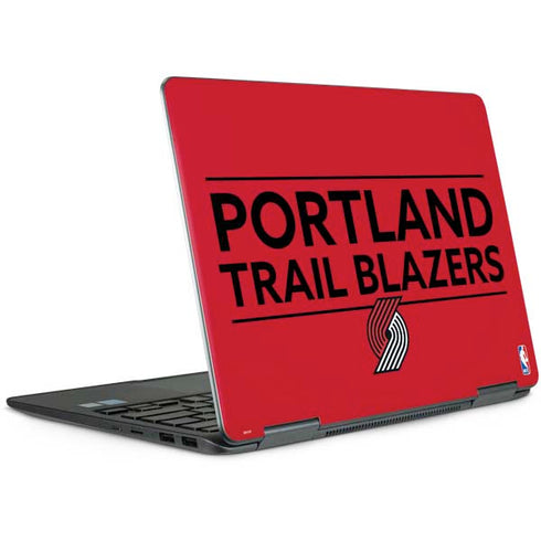 NBA Portland Trail Blazers Standard - Red Notebook 9 Pro 13in (2017) Skin