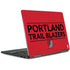 NBA Portland Trail Blazers Standard - Red Notebook 9 Pro 13in (2017) Skin