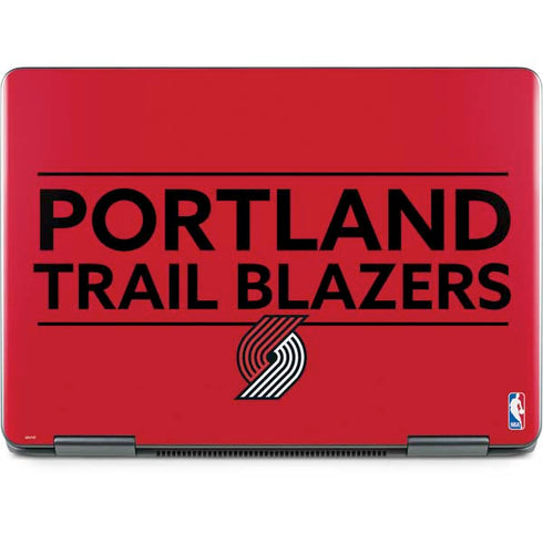 NBA Portland Trail Blazers Standard - Red Notebook 9 Pro 13in (2017) Skin