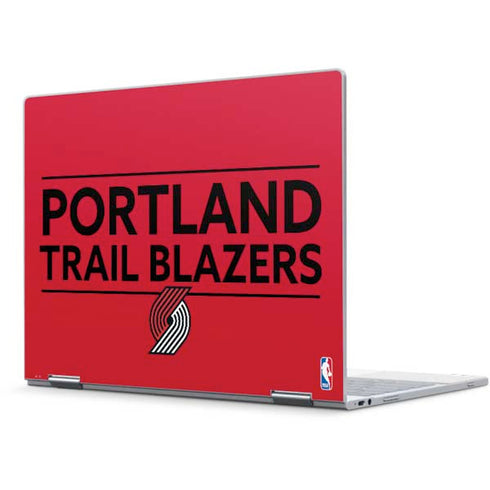 NBA Portland Trail Blazers Standard - Red Pixelbook Skin