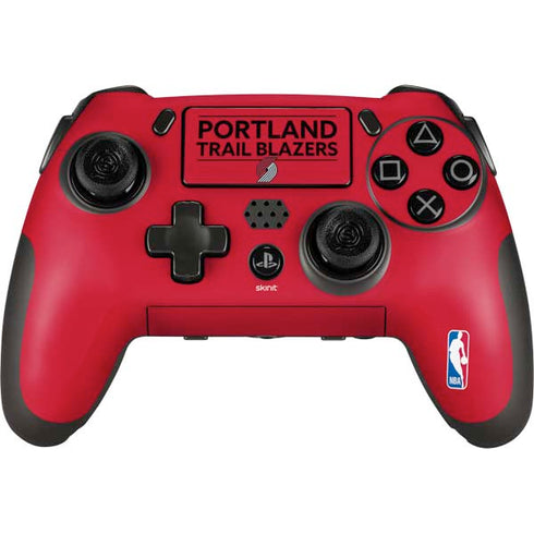 NBA Portland Trail Blazers Standard - Red PlayStation Scuf Vantage 2 Controller Skin