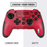 NBA Portland Trail Blazers Standard - Red PlayStation Scuf Vantage 2 Controller Skin