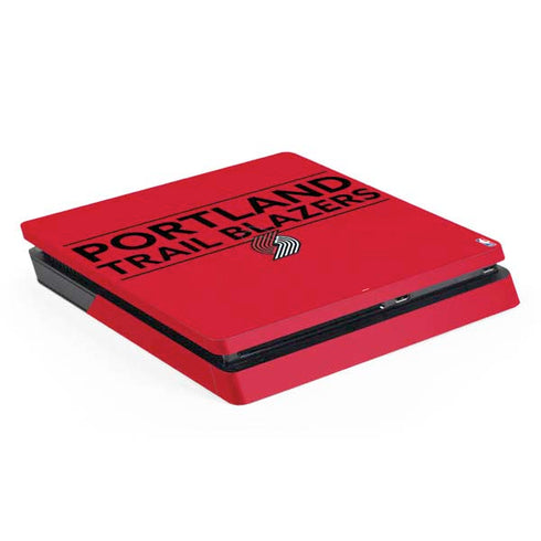 NBA Portland Trail Blazers Standard - Red PlayStation PS4 Skins