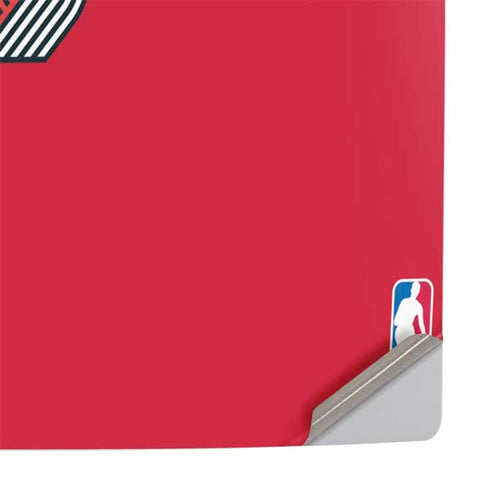 NBA Portland Trail Blazers Standard - Red PS5 Pro Console Skin