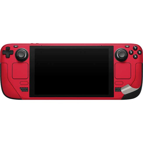 NBA Portland Trail Blazers Standard - Red Steam Deck Handheld Gaming Computer Skin