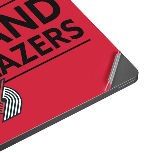NBA Portland Trail Blazers Standard - Red Surface Laptop 7 13.8in Skin