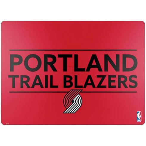 NBA Portland Trail Blazers Standard - Red Surface Laptop 7 15in Skin