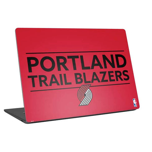 NBA Portland Trail Blazers Standard - Red Laptop Skins