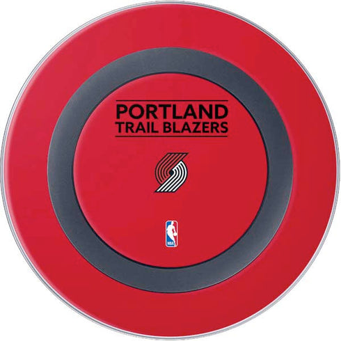 NBA Portland Trail Blazers Standard - Red Wireless Charger Skin