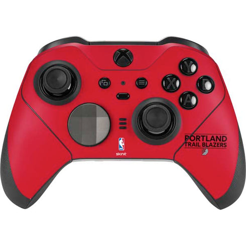 NBA Portland Trail Blazers Standard - Red Xbox Elite Wireless Controller Series 2 Skin