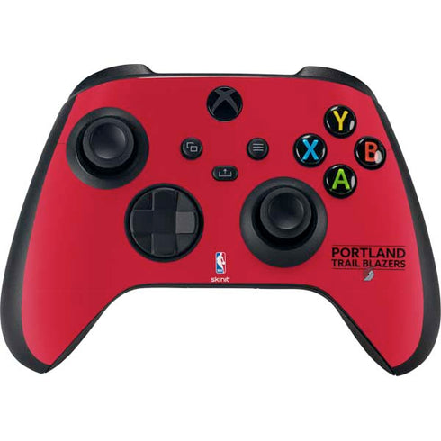 NBA Portland Trail Blazers Standard - Red XBox Series X Digital Edition Bundle Skin