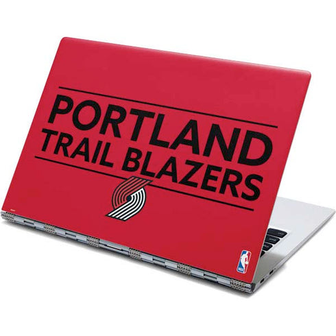 NBA Portland Trail Blazers Standard - Red Yoga 910 2-in-1 14in Touch-Screen Skin