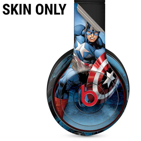 Marvel Captain America Portrait Beats Solo 3 Wireless Skin