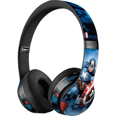 Marvel Captain America Portrait Beats Solo 3 Wireless Skin