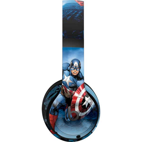 Marvel Captain America Portrait Beats Studio Pro Wireless Headphones Skin